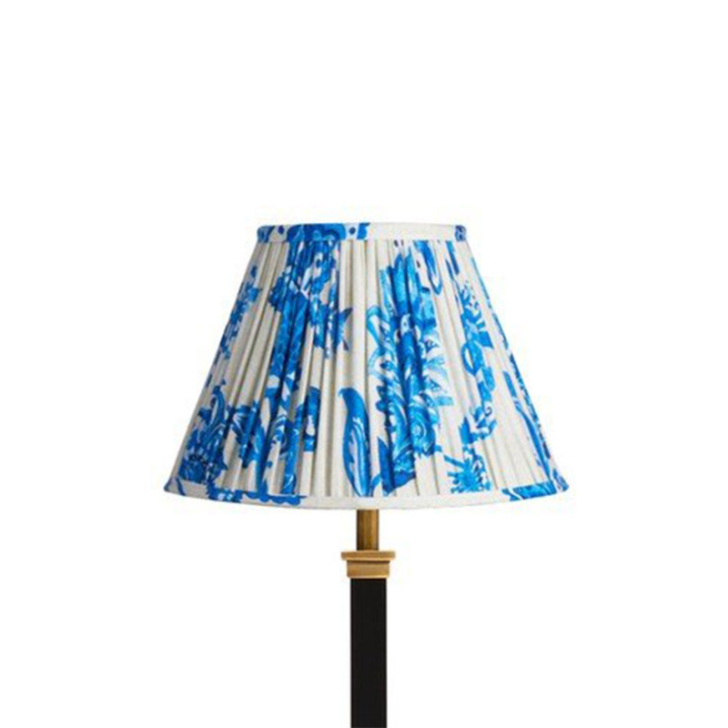 Empire Shade, 20cm, blue and white Paisley by Matthew Williamson-0