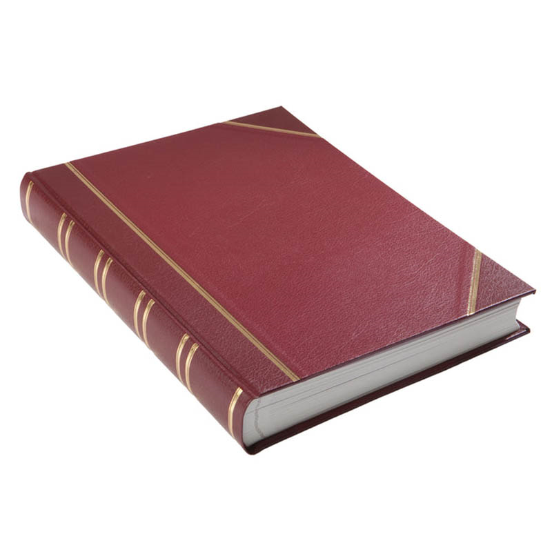 Large Portrait Photograph Album, L39.4 x W30.5cm, Burgundy-1