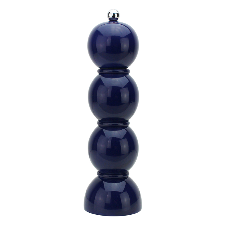 Bobbin Salt & Pepper Grinder, H24cm, Navy-1