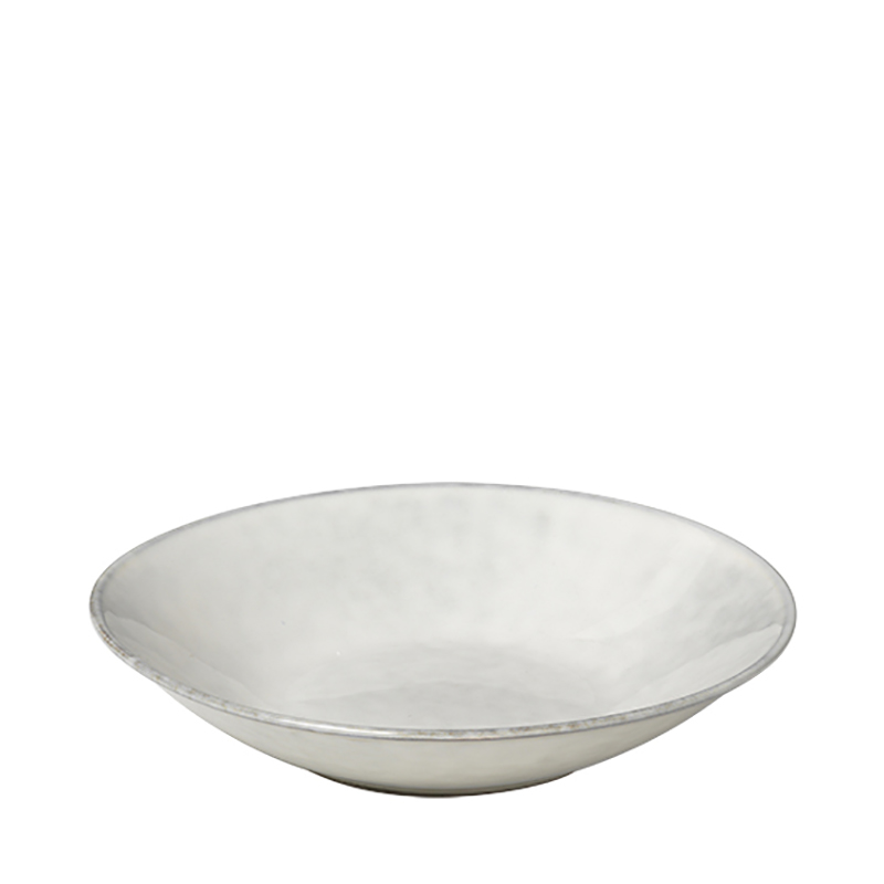 Nordic Sand Deep Dish, D22.5cm, Natural-0