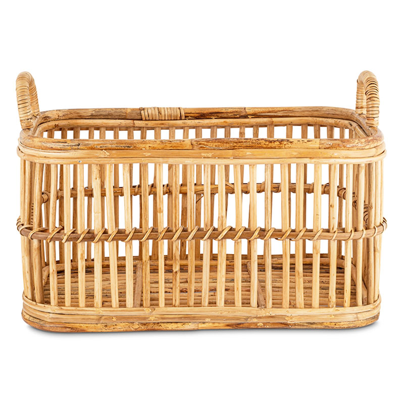 Rammi Rattan Laundry Basket, H53cm, Natural-1