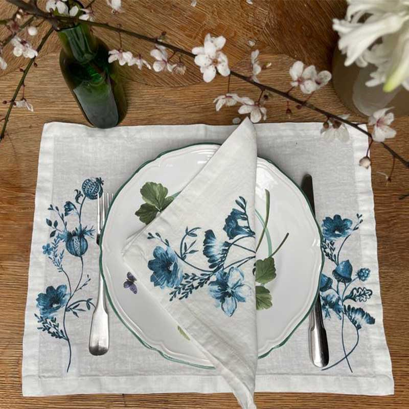 Bella Linen Placemat, 35 x 45cm-0