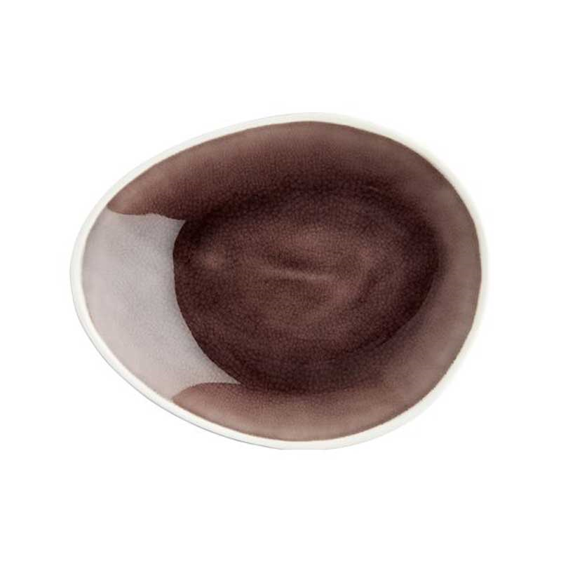 Vie Naturelle Small Plate, W14.5cm x D11cm, Aubergine-0