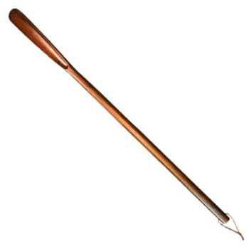 Shoe Horn, Orwell, Extra Long Handle, Walnut-0