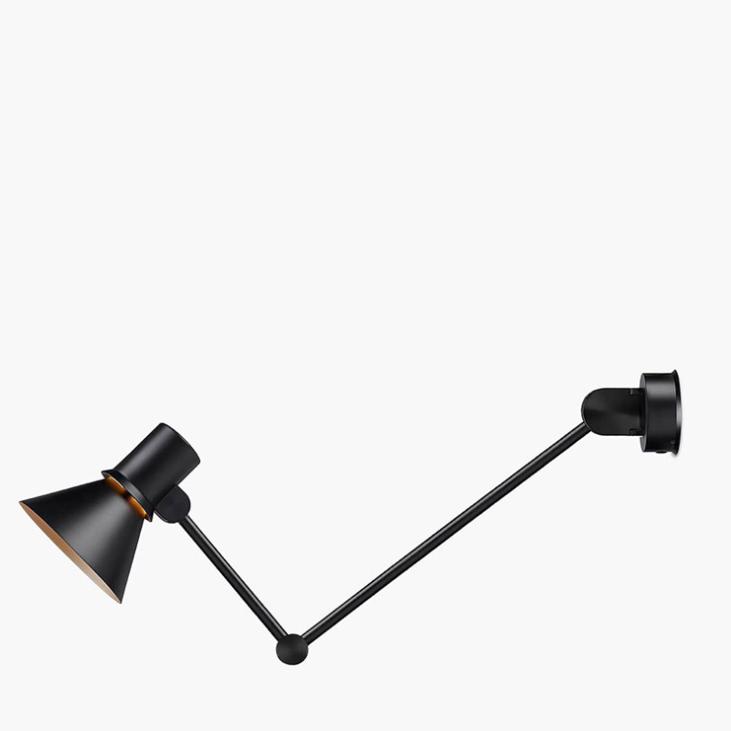 Type 80 W2 Wall Light, Matte Black-2