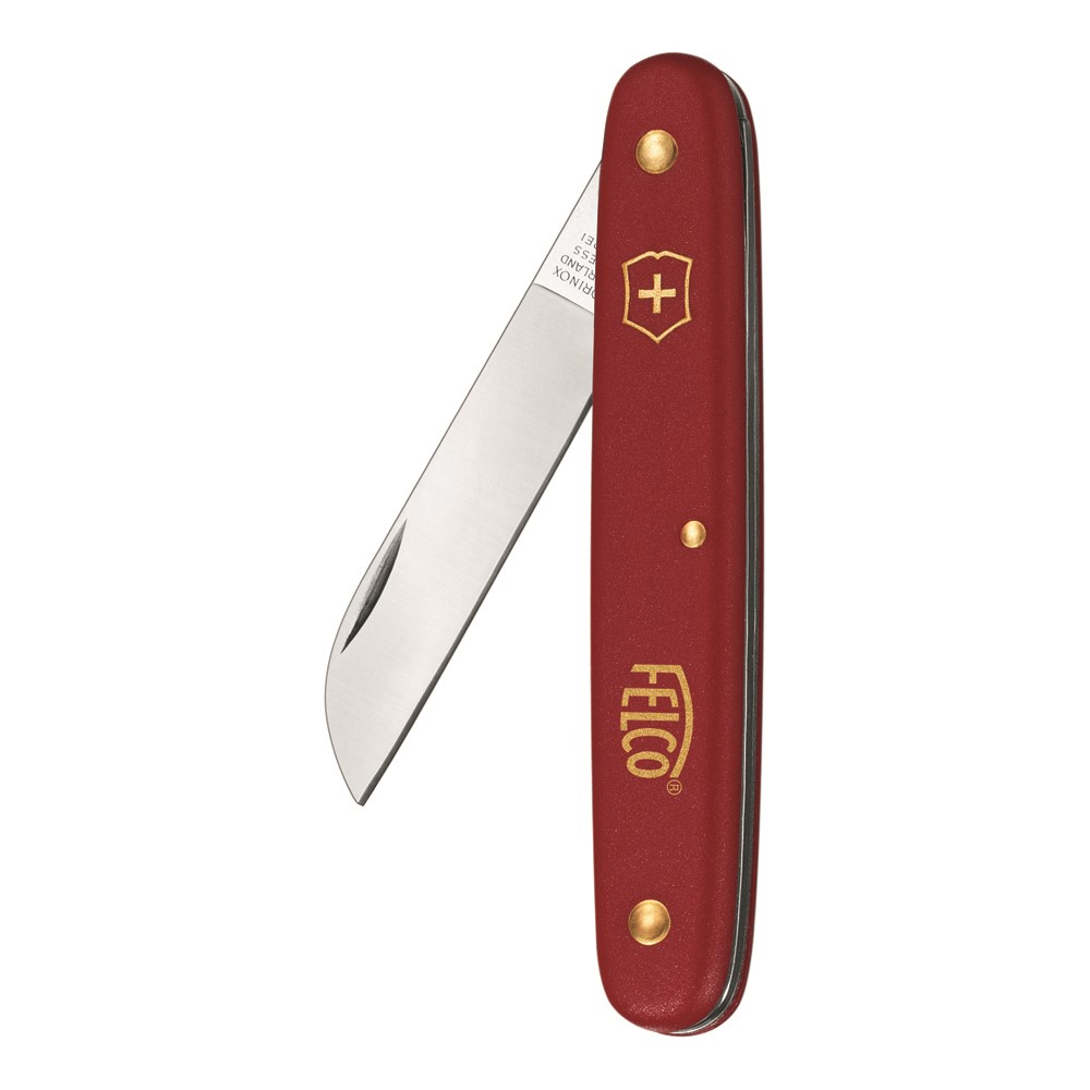 Horticultural Knife - 39050, Red/Silver-0