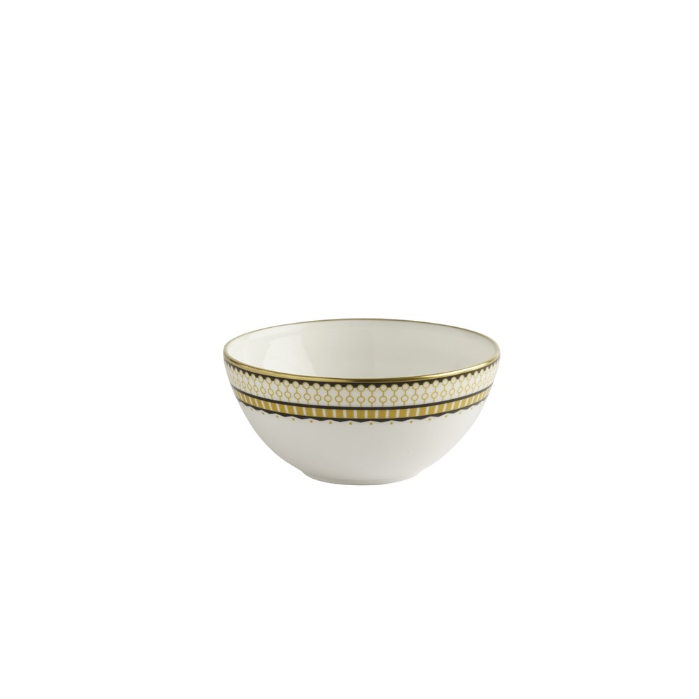 Oscillate - Ochre Bowl, D11.5 x H5cm, Black/White-0