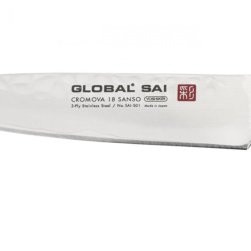 Sai Paring Knife, 9cm, Silver-1