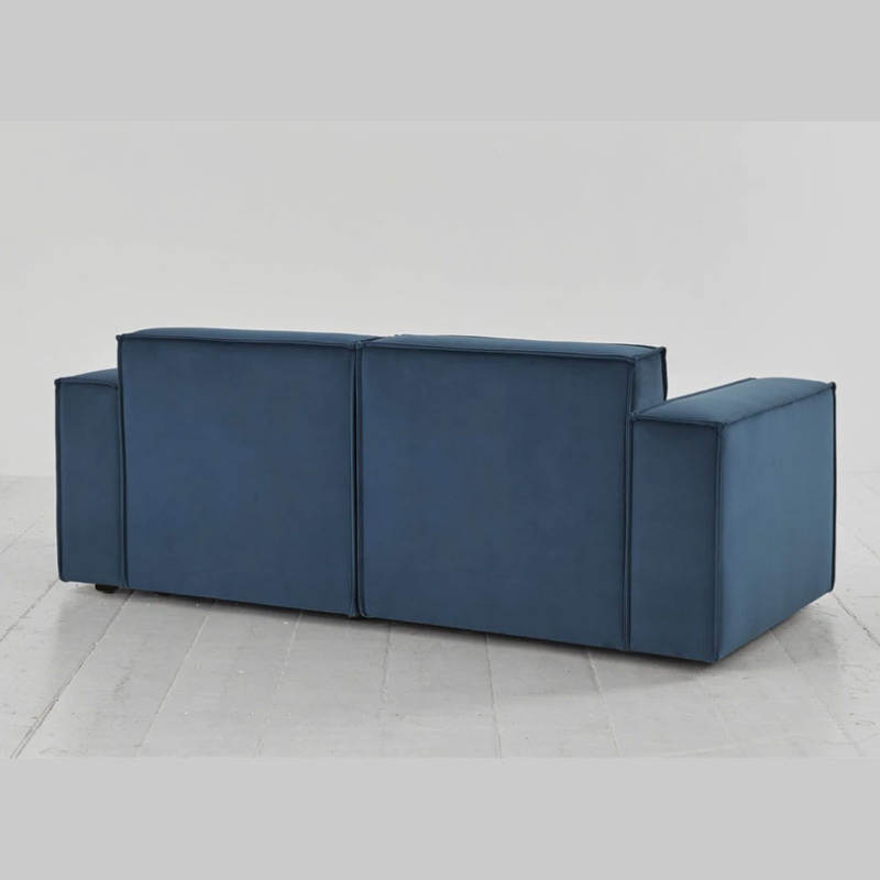 Model 03 2 Seater Velvet Sofa, Teal-3