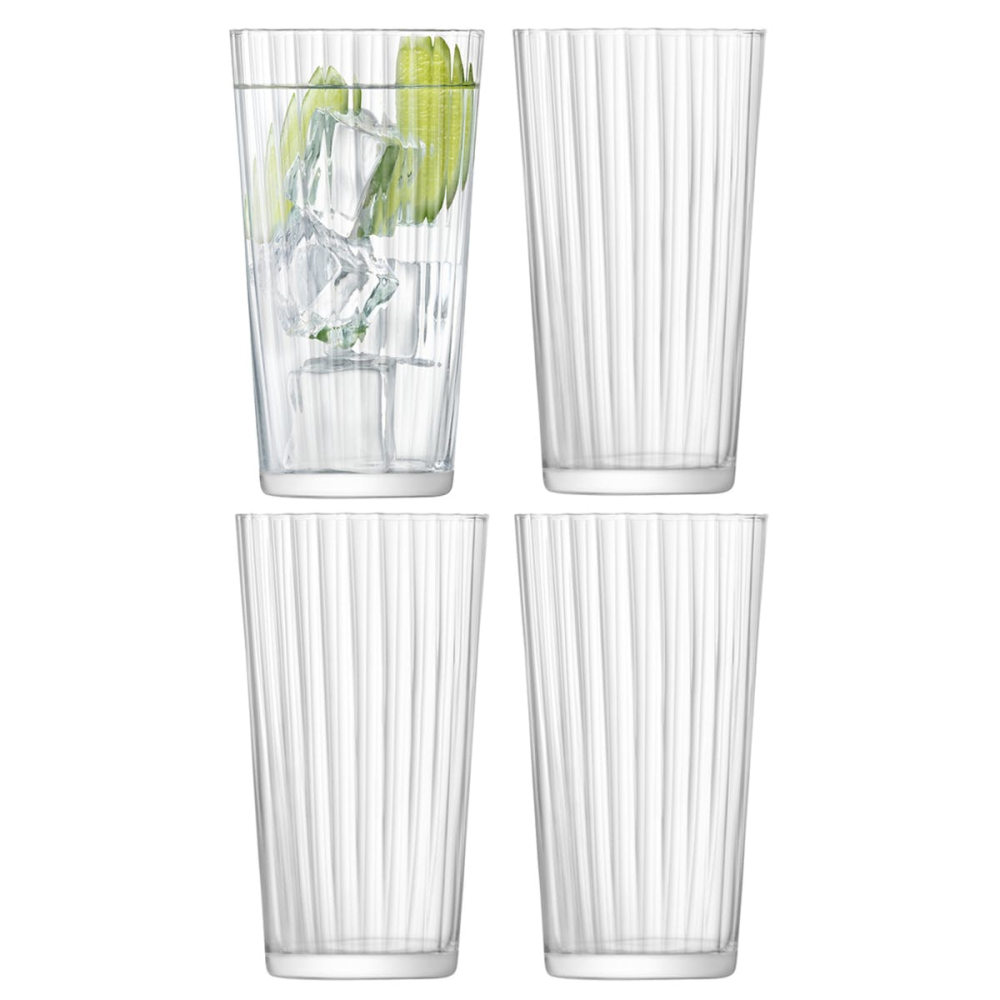 Gio Line Set of 4 tumblers, 560ml, clear-0