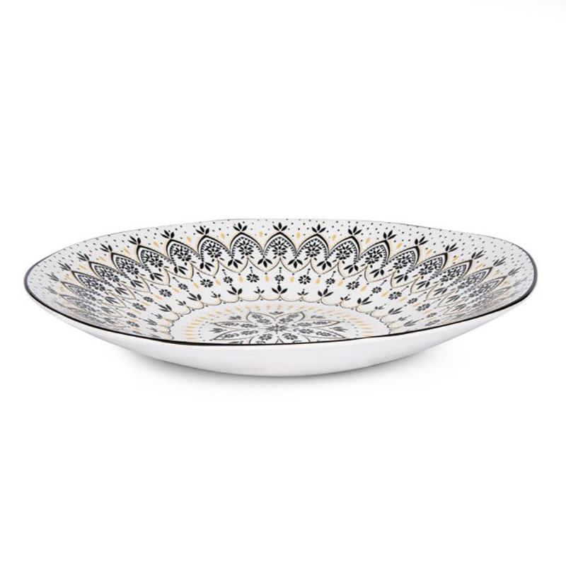 Artisanne Noir Medium Serving Bowl, D28cm, Monochrome-2