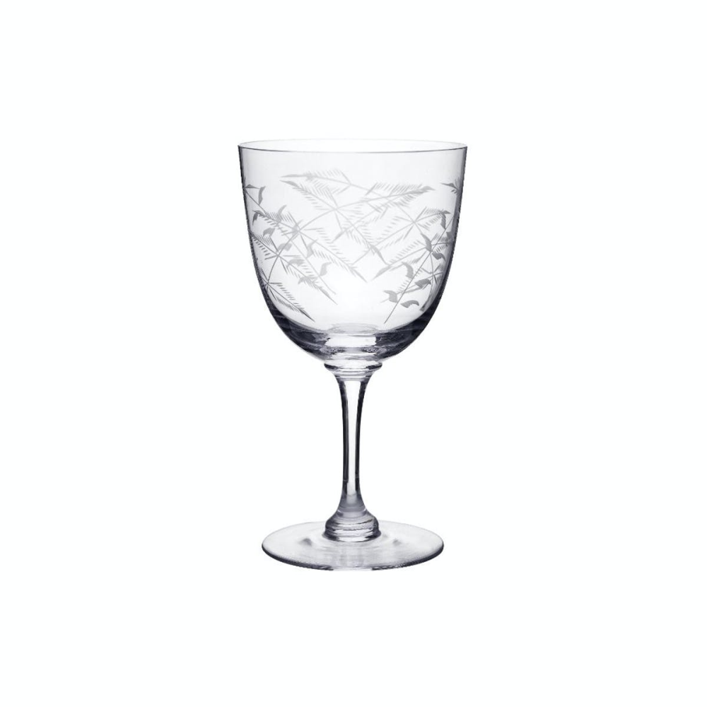 Fern Set of 6 wine glasses, 250ml, crystal-0