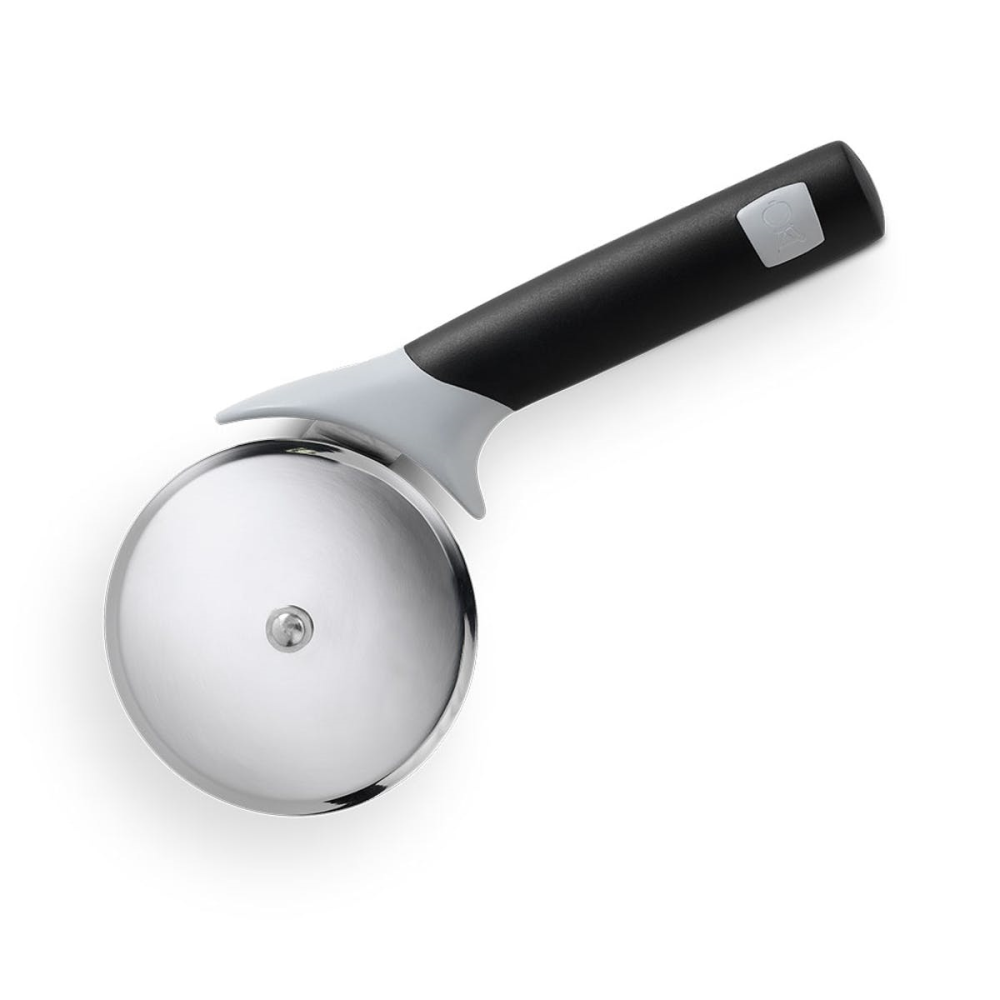 Pizza cutter, L23.5cm, Silver/Black-1