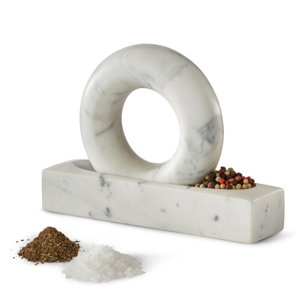 Tondo Pestle and mortar, grey-1