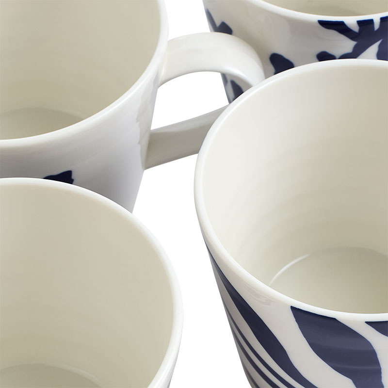 Pacific Set of 4 Mug, 400ml, Blue-4