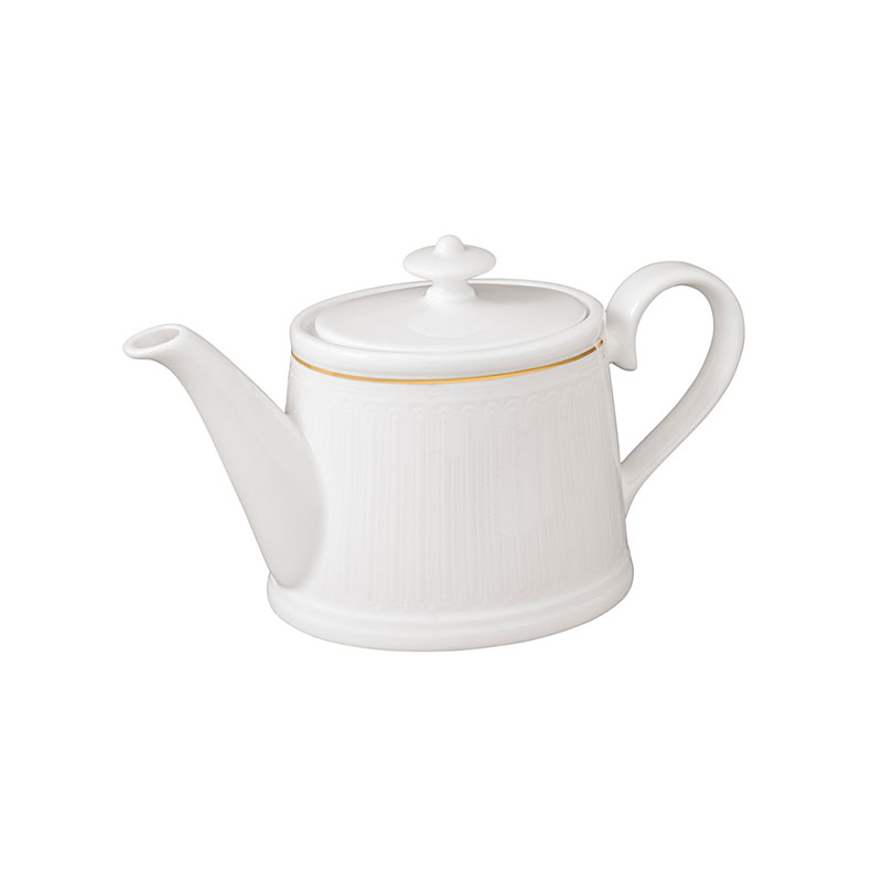 Chateau Septfontaines Tea Pot, 440ml, White-0