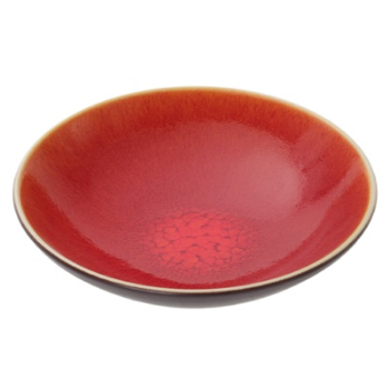 Soup Plate, Tourron, Orange, 19cm,  Set of 6-0