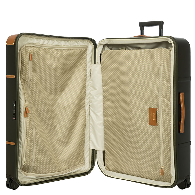 Bellagio Suitcase, H82 x L56 x W30/34cm, Olive-8