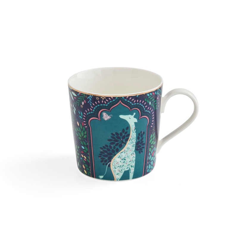 India Mug, 340ml, Midnight-1