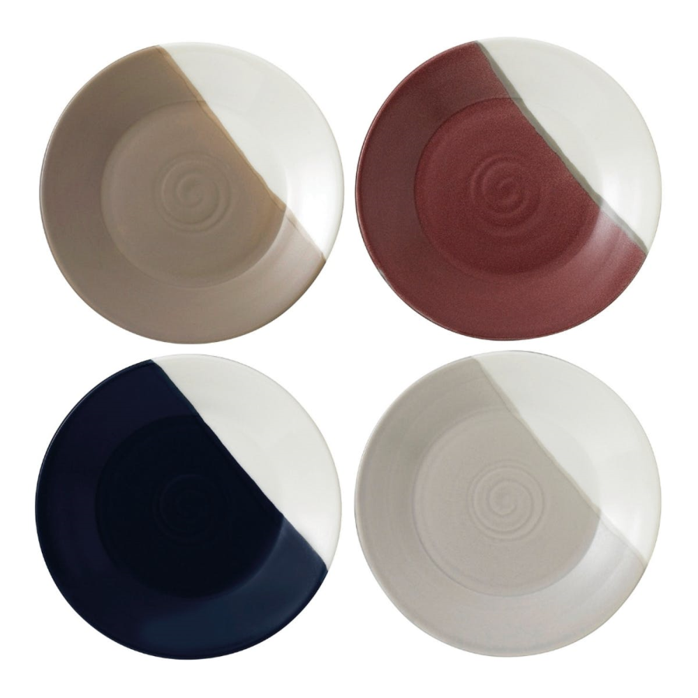 Coffee Studio Set of 4 mixed plates, 16cm, Mixed-0