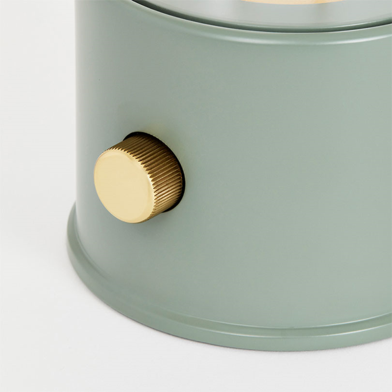 Tala x Farrow & Ball The Muse Portable Lamp, Pleasure Garden Green-3