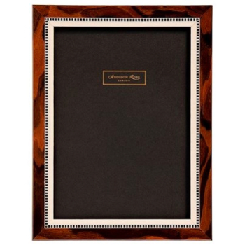 Miki Photograph frame, 5 x 7", brown marquetry-0