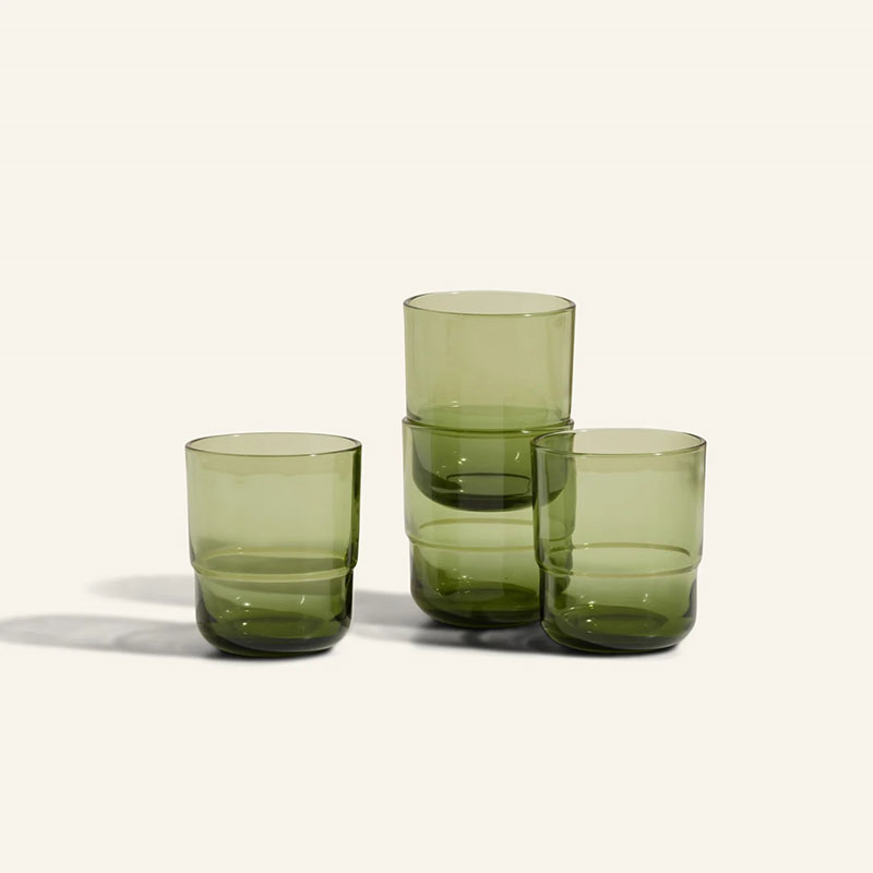 Short Night & Day Set of 4 Glasses, 350ml, Dawn-0