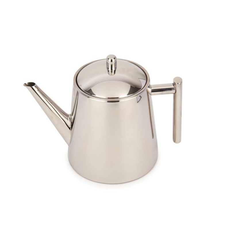 Stainless Steel Infuser Teapot, 8 Cup, Stainless Steel-3