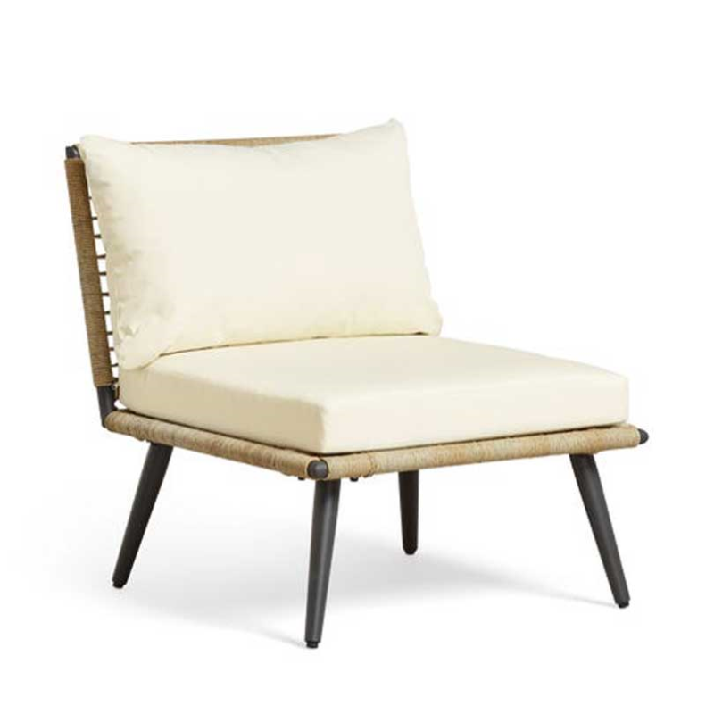 Cabrera Chair, H83 x W83 x D86cm, Cream-2