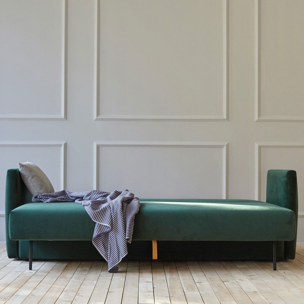 Oswald Sofa Bed, Green-2