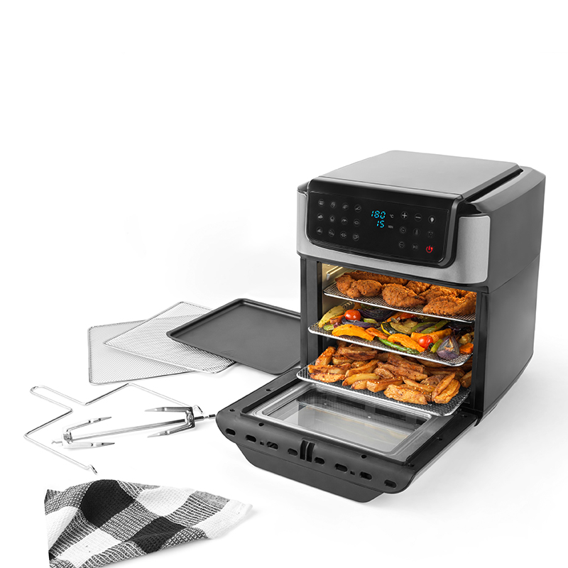 Digital Air Fryer Oven, 12L, Black-4