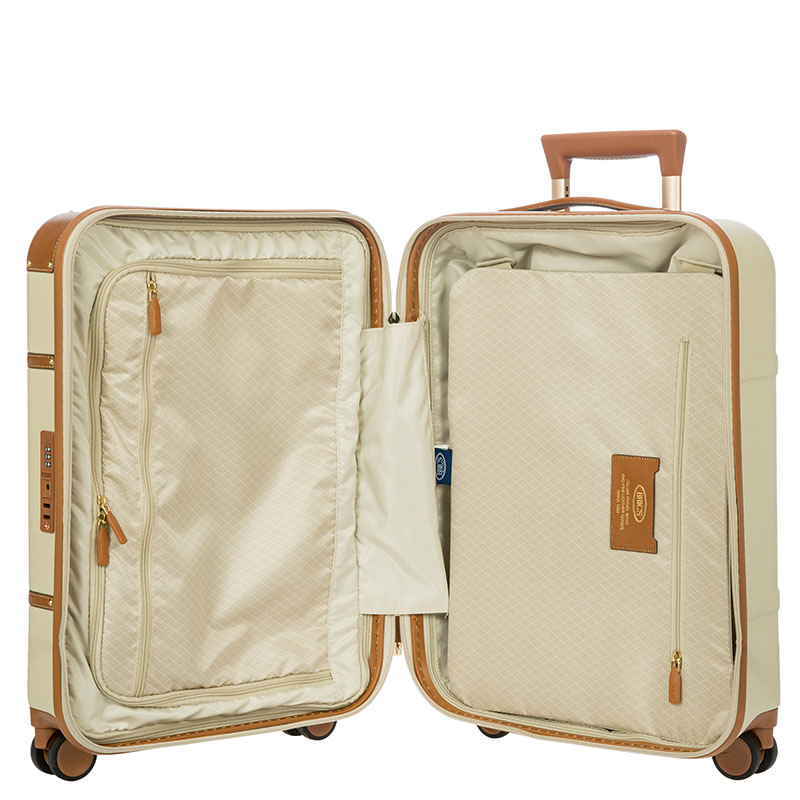 Bellagio Carry-On Suitcase, H55 x L38 x W23cm, Cream-8