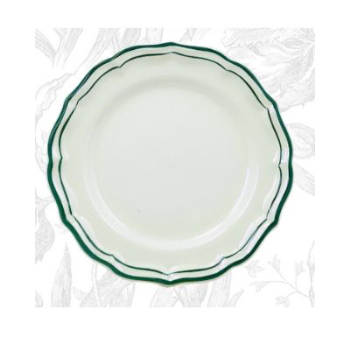 Dessert Plates, Filet Acapulco, 23cm, Set of 4-0