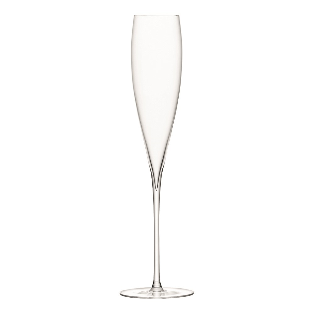 Savoy Pair of Champagne flutes, 200ml, clear-1