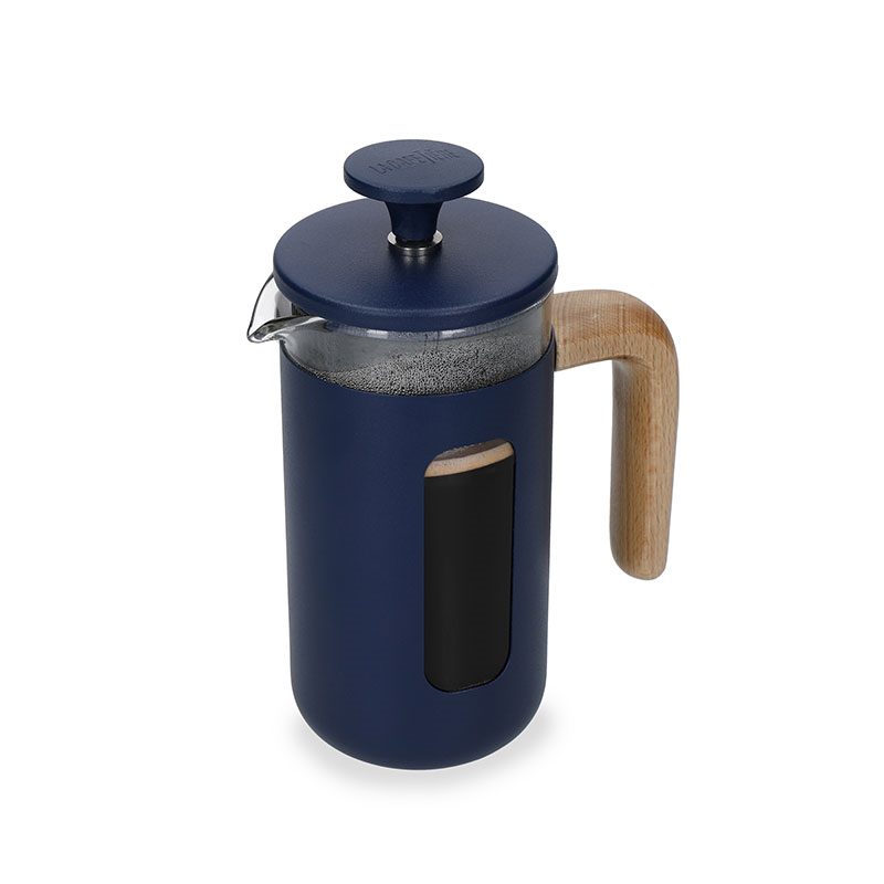 Pisa Cafetiere 3 Cup, Navy-2