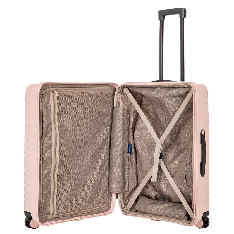 Ulisse Expandable Suitcase, H71 x W28 x L49cm, Pearl Pink-4