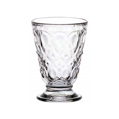 Lyonnais Set of 6 Footed Tumblers, 180ml, Clear-0