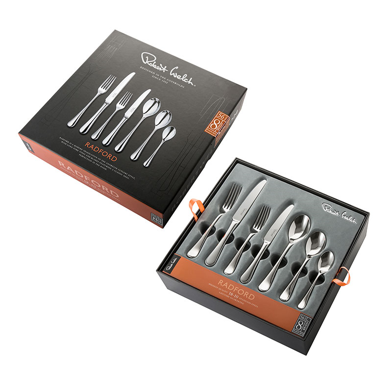 Radford 56 Piece Cutlery Set, Stainless Steel-3