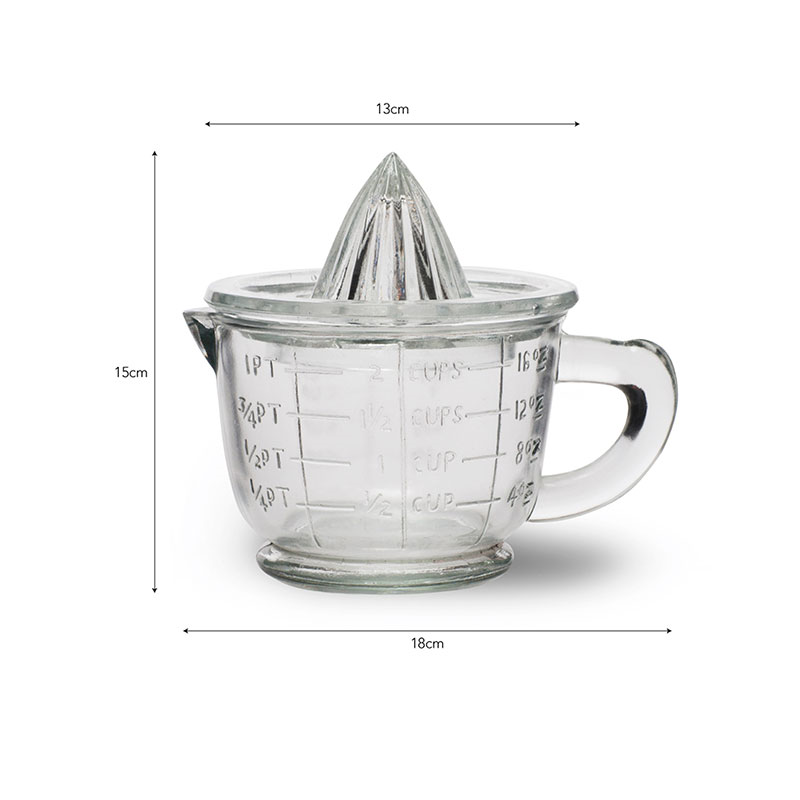 Glass juicer and jug, 600ml-2