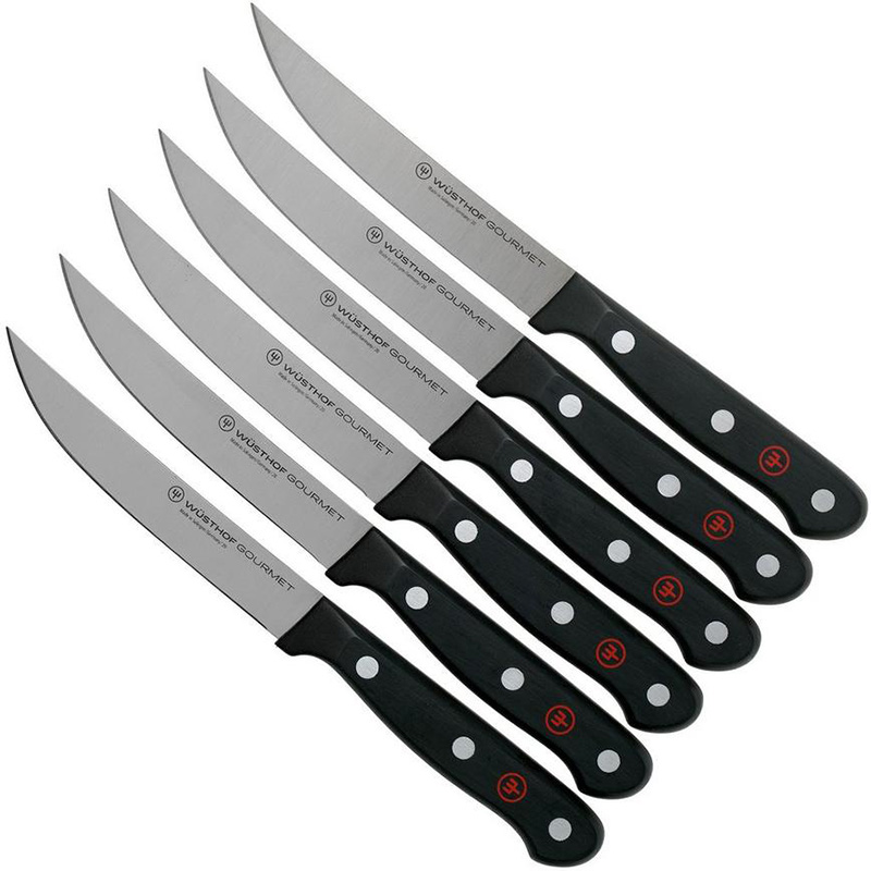 Gourmet Steak knife set 6 piece-0