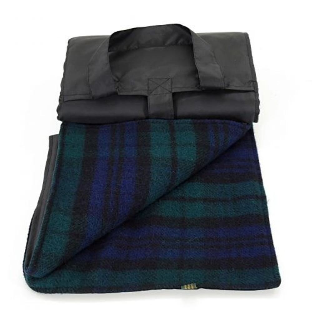 Eventer Picnic Rug, 137 x 170cm, Blackwatch/Black-0