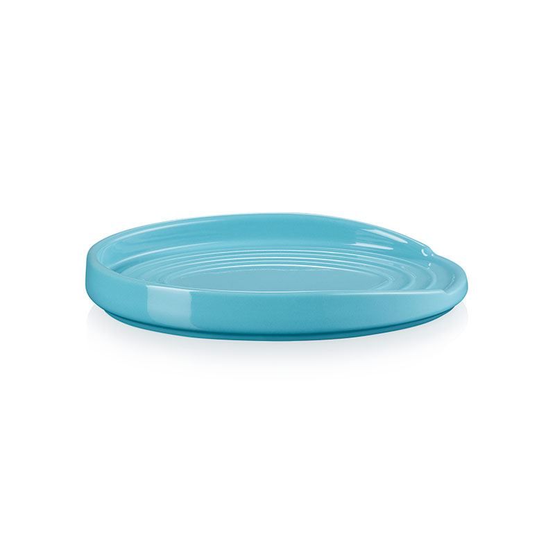 Oval Spoon Rest, Teal-2