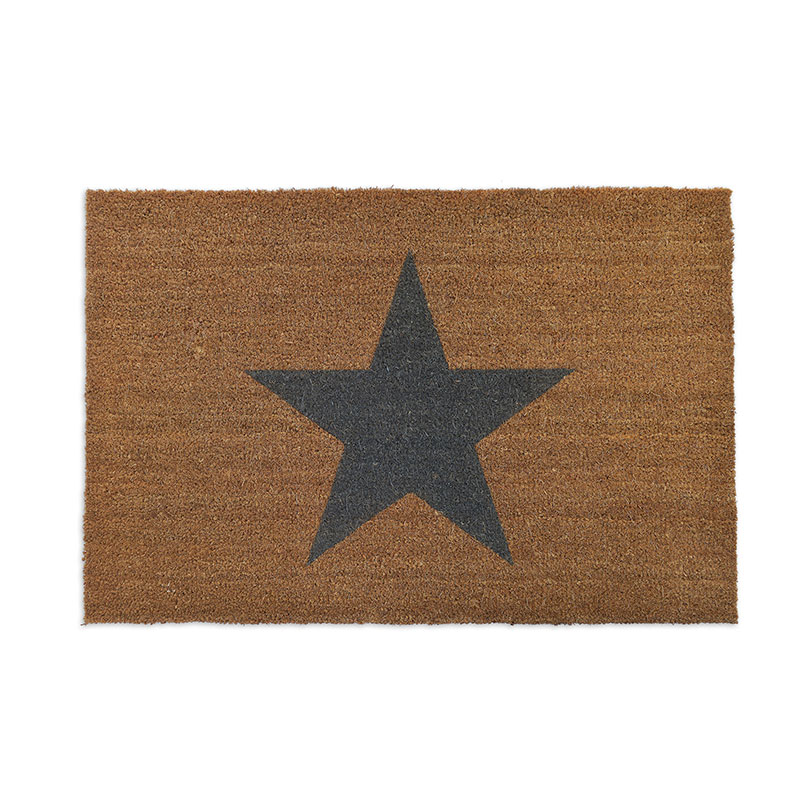 Star Doormat, Small, Natural-1