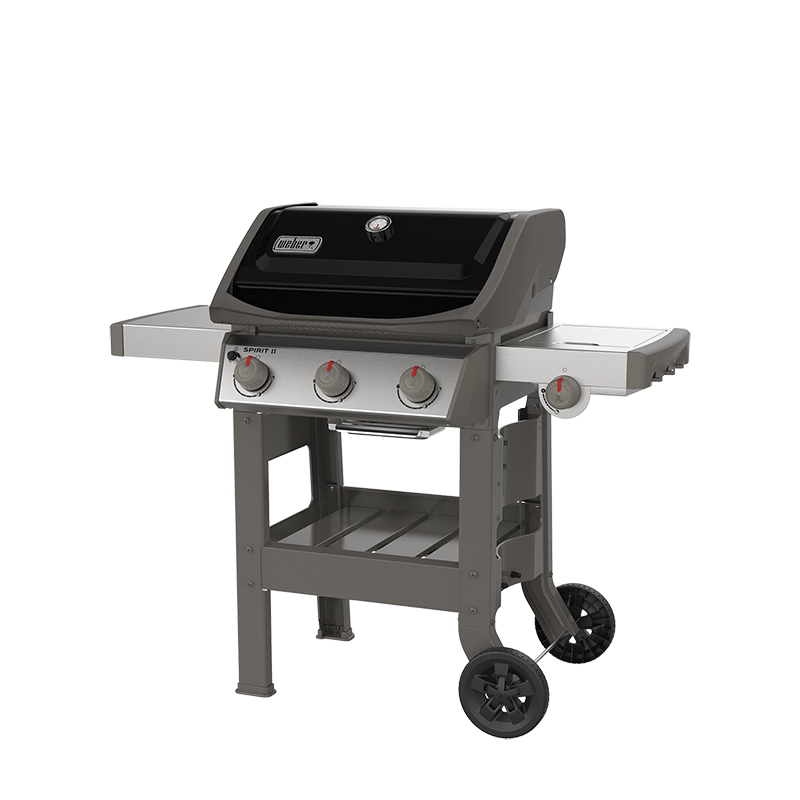 Spirit II Gas barbecue - E-320 GBS, H145 x W132 x D66cm, Black-1