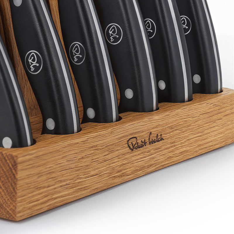 Professional 7 Piece Knife Block Set, Oak-9