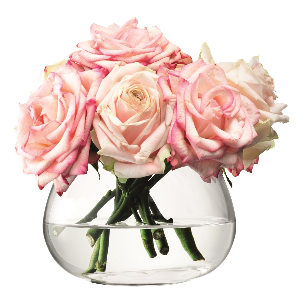 Flower Table arrangement vase, 11cm, clear-0