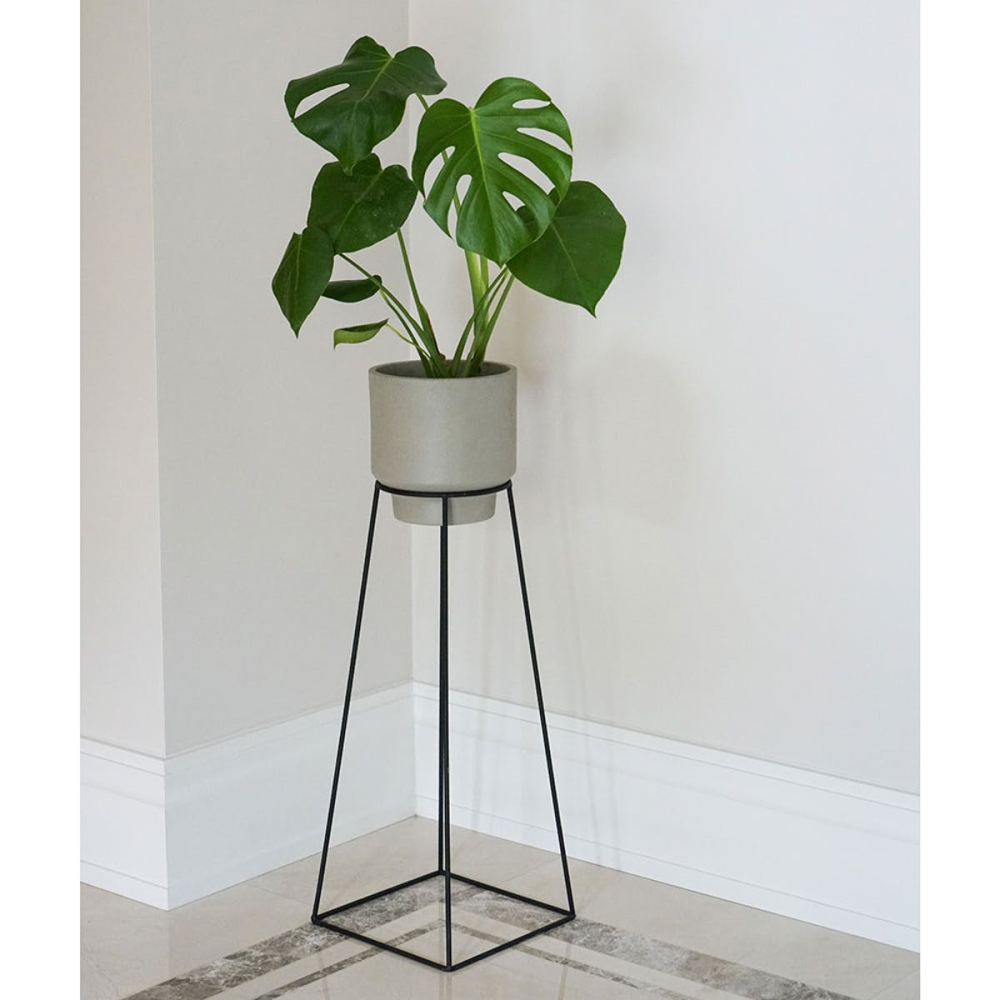 Minimo Plant stand, H60 x W26 x D26cm, Black-1