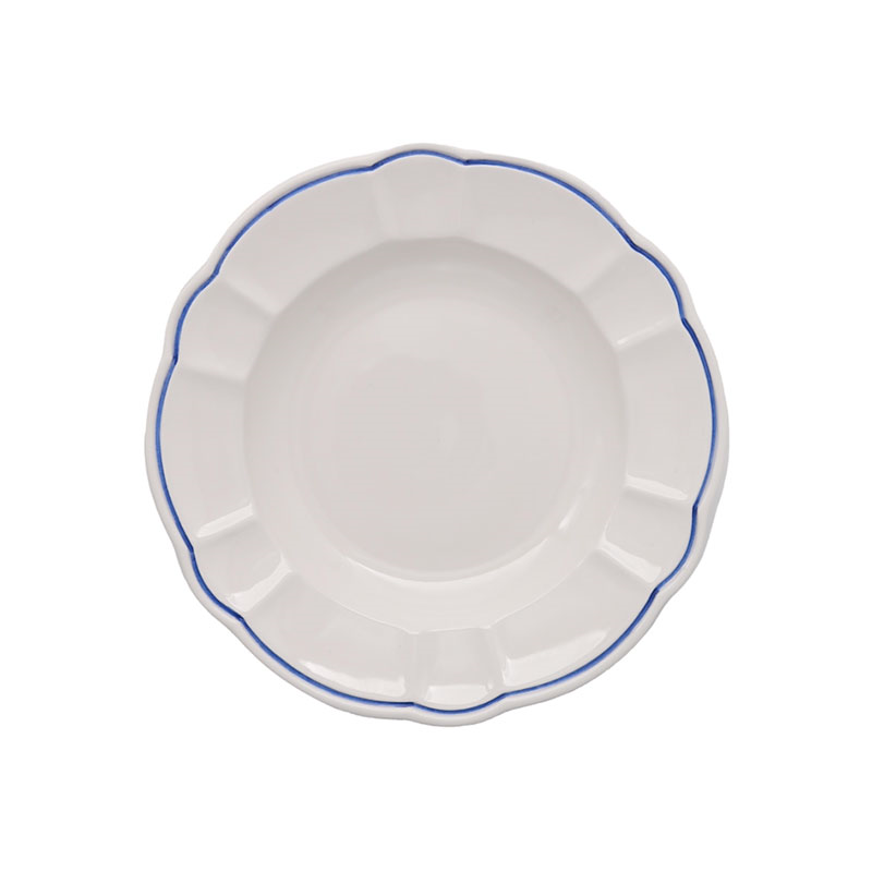 Romilly Set of 4 Pasta Dishes, D23.5cm, Blue-1