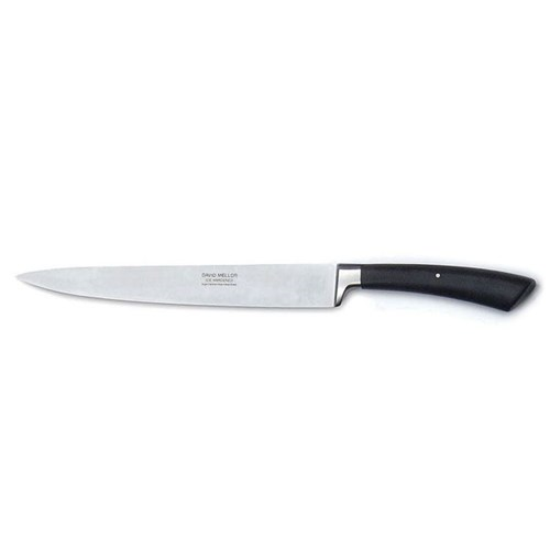 Carving knife, 22.5cm, stainless steel black handle-0