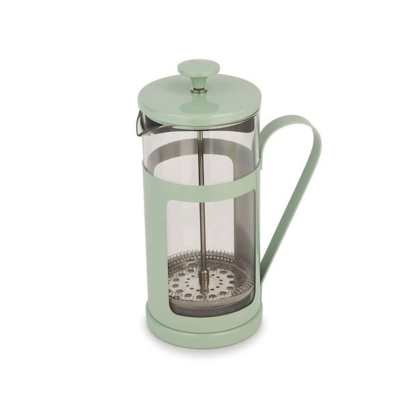 Monaco Stainless Steel Cafetière, 8 Cup, Mint-4